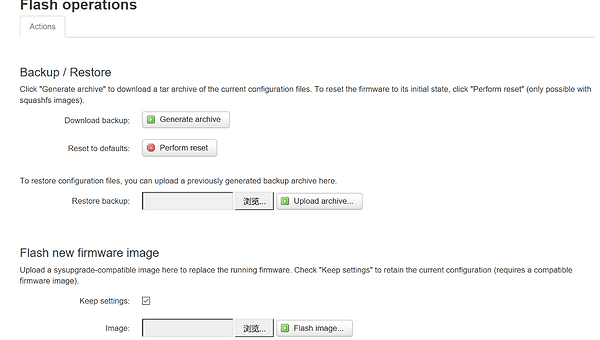 Figure 4 Flash firmware operations