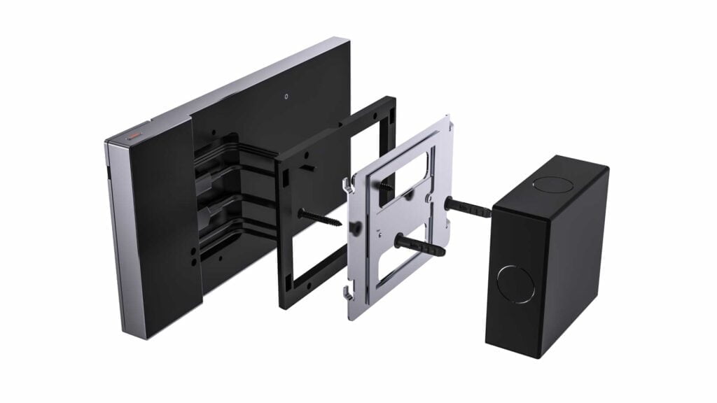 Panneau de commande domotique DSGW-120V2 avec écran tactile 4 3 4