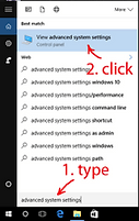 JDK advanced System Setting 2