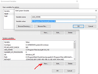 JDK system variables