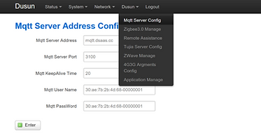 MQTT server