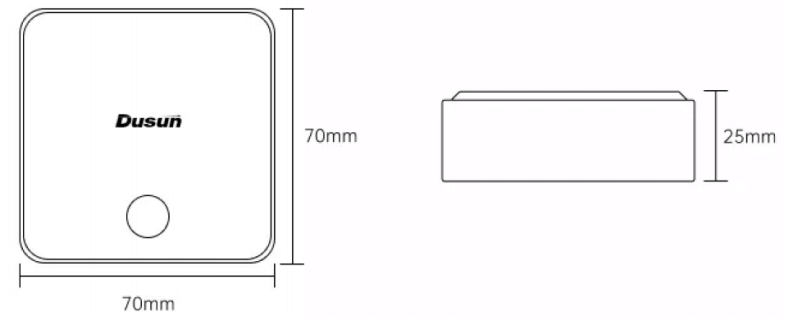 DSGW-030 Smart Home Automation Gateway 8 dsgw 030 home automation gateway dimension and sizes
