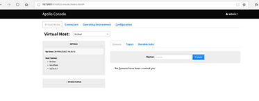 How to Connect Gateway to MQTT-Apache-Apollo Server 15 open appollo console