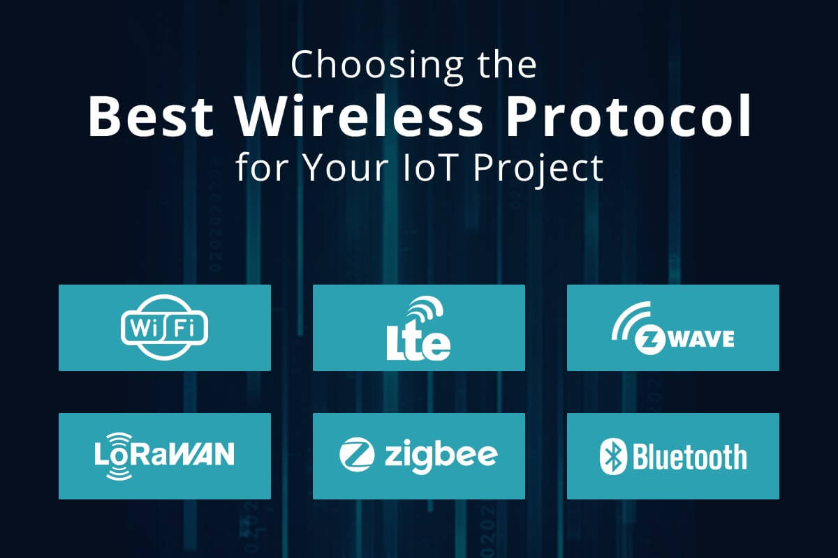 Visão geral dos protocolos de rede IoT sem fio e como escolher