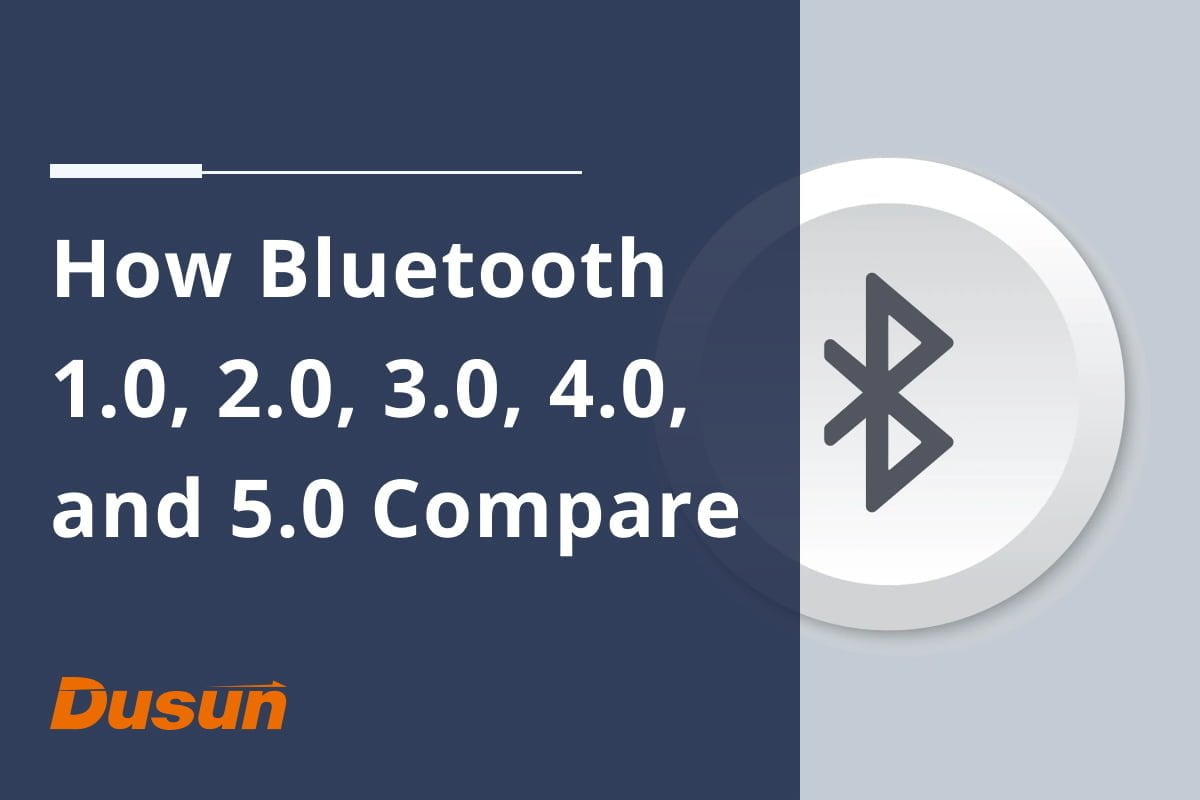 Bluetooth 1.0, 2.0, 3.0, 4.0 y 5.0