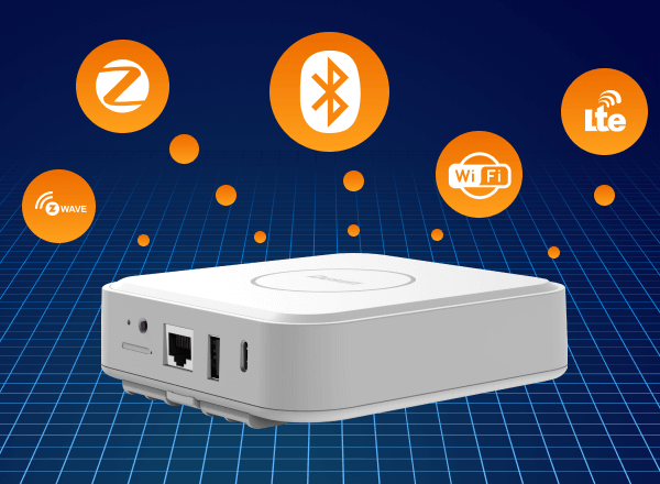 Smart Home ZigBee 3.0 Gateway Hub APP Control Ethernet Bridge Works with  Home Assistant Bluetooth WIFI Wireless