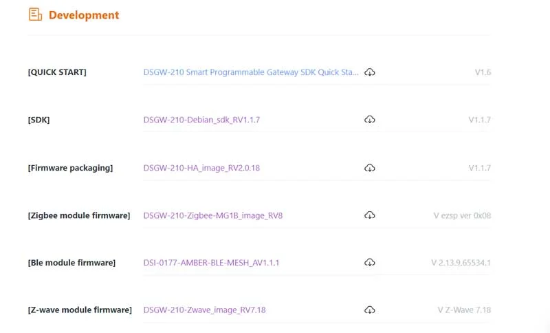 dsgw 210 home assistant gateway dev kit