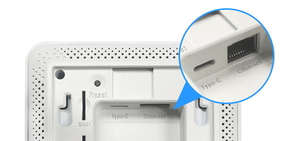 DSGW-091 RK3308 Programmable Linux@Debian OS POE Gateway 6 dusun dsgw 091 supporting both type c and poe power supply 1