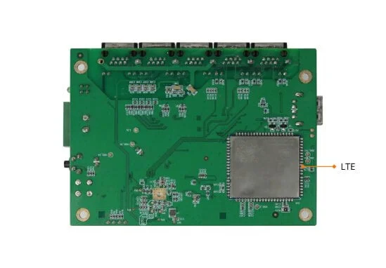 Bottom of CDGW-006 MT7628AN Gateway board