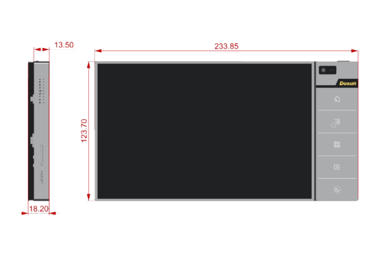 DSGW 120V2 Dimensions