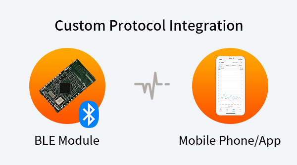 IoT BLE (Bluetooth Low Energy) Modules 6 custom protocol integration