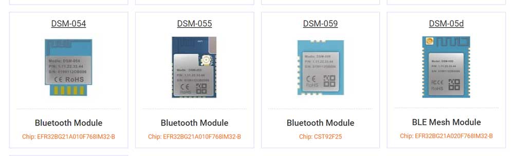 dusun iot bluetooth modules