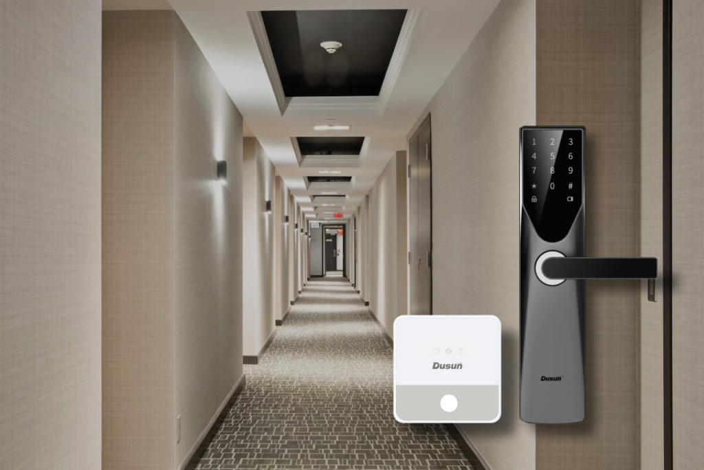 smart lock gateway for apartment automation