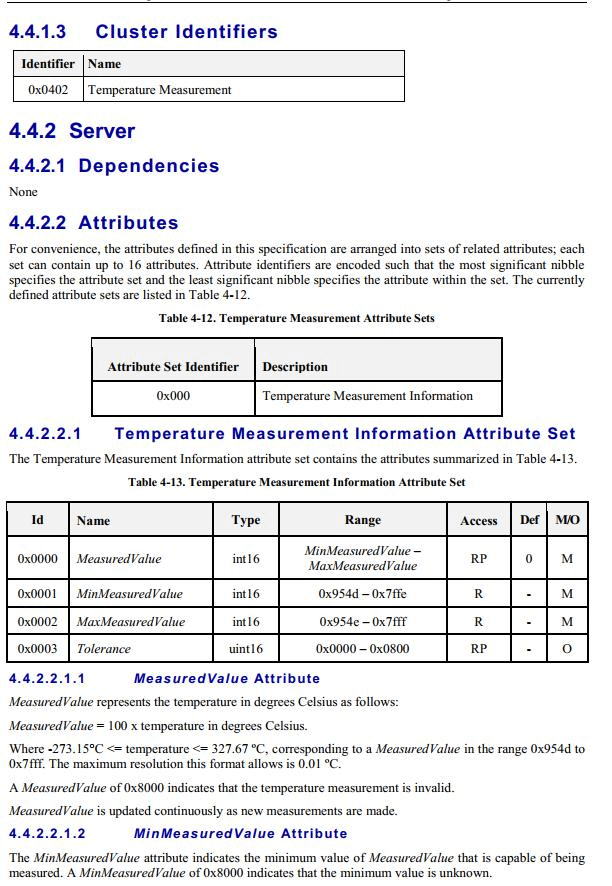 DSBC-060 BLE Beacon with Temperature Sensor Function and Zigbee Option 7 zigbee cluster indentifiera