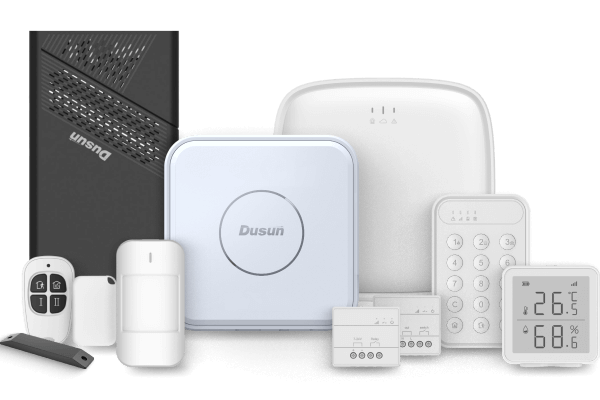 smart retail securrity alarm & automation hardware solution banner device