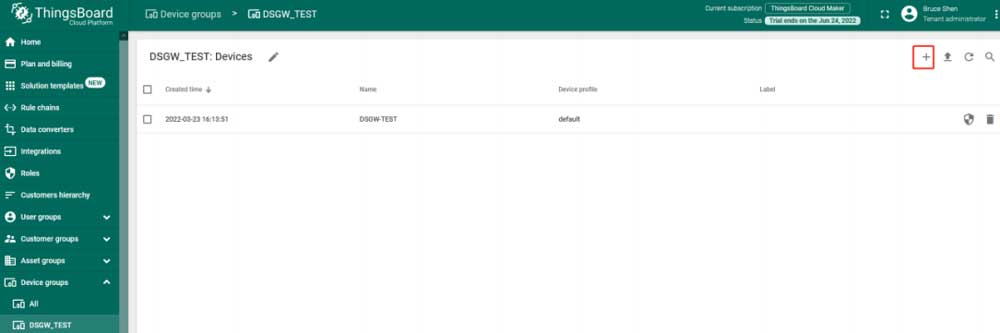 How To Use a ThingsBoard IoT Gateway To Build Smart Retail Solutions? 8 add devices on thingsboard