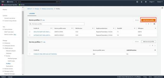 Comment se connecter Dusun Passerelle LoRaWAN vers la plateforme AWS IOT LoRaWAN ? 9 图片 26
