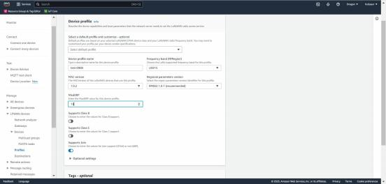 Comment se connecter Dusun Passerelle LoRaWAN vers la plateforme AWS IOT LoRaWAN ? 10 图片 27