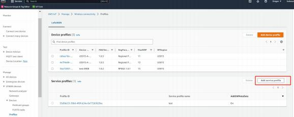 Comment se connecter Dusun Passerelle LoRaWAN vers la plateforme AWS IOT LoRaWAN ? 11 图片 28