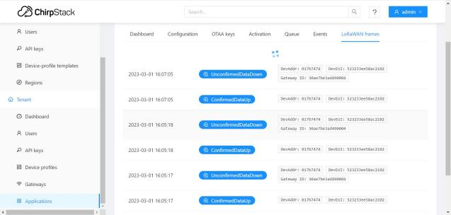 Comment se connecter Dusun Passerelle LoRaWAN vers la plateforme ChirpStack ? 16 图片 51