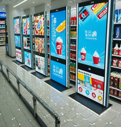 machine publicitaire