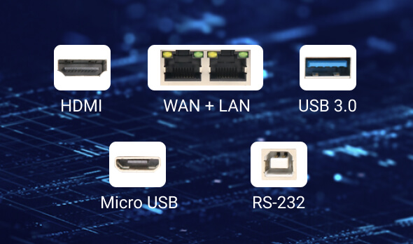 DSGK-061 Smart VNC Edge Computing AI Box | VNC Gateway for Industrial Automation 16 dsgk 061 multiple interfaces