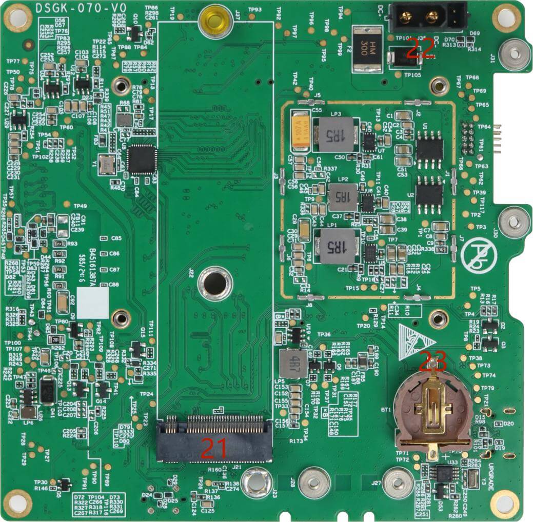 DSGK-070 Surveying and mapping robot motherboard 10 dsgk 070 diagram