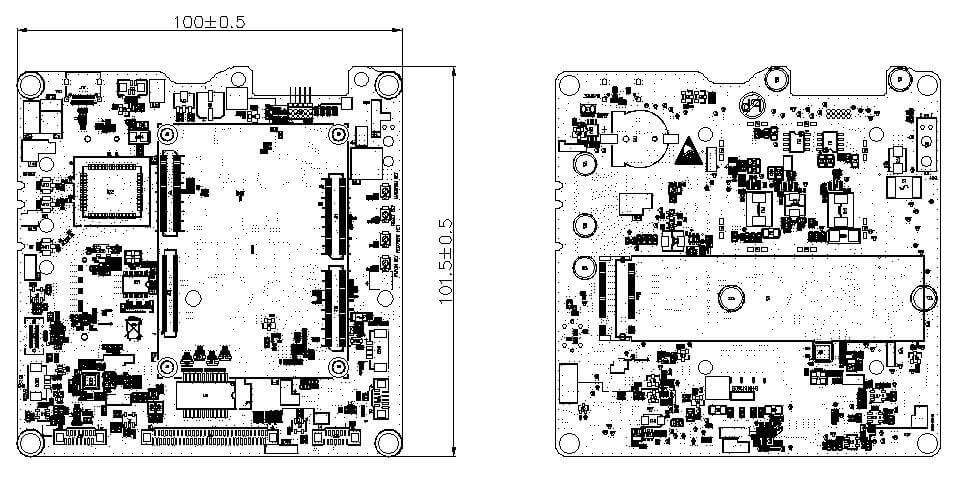 DSGK-070 Surveying and mapping robot motherboard 8 dsgk 070 product dimensions