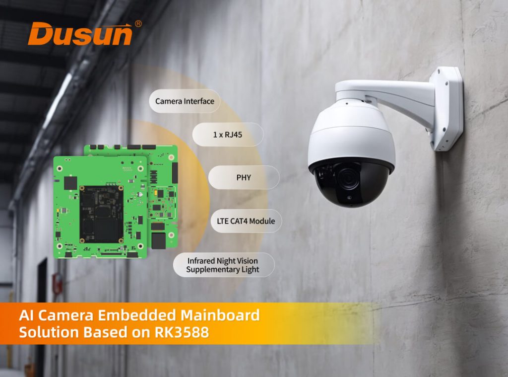 ai camera embedded mainboard solution rk3588 dusun iot